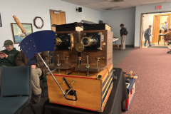 Picture of a Magic Lantern, an early type of image projector.