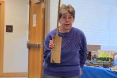 Kathy Nemier brought a family tool that stumped the crowd